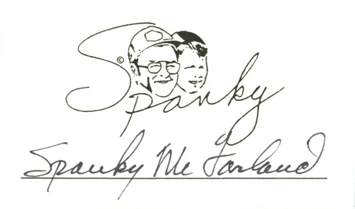Spanky McFarland autograph