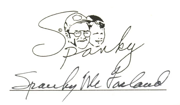 Spanky McFarland autograph