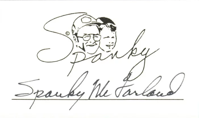 Spanky McFarland autograph