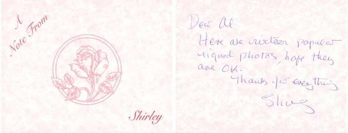 Shirley Eaton autograph