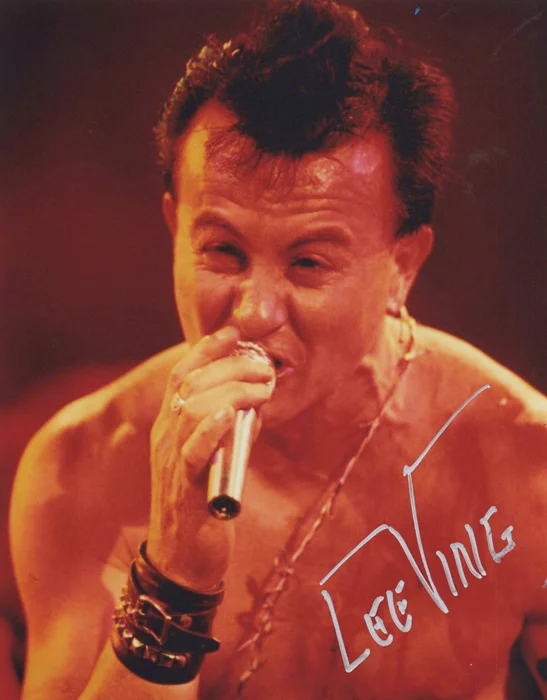 Lee Ving autograph