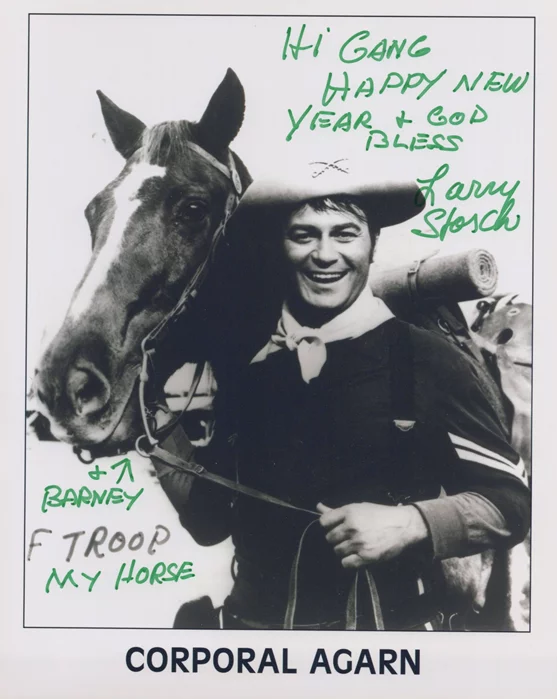 Larry Storch autograph