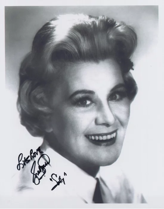 Rose Marie autograph
