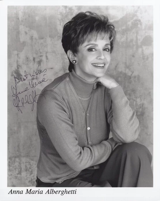 Anna Maria Alberghetti autograph