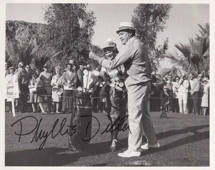 Phyllis Diller autograph