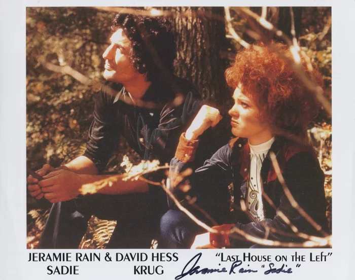 Jeramie Rain autograph