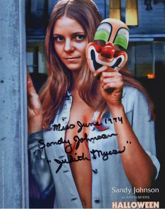 Sandy Johnson autograph