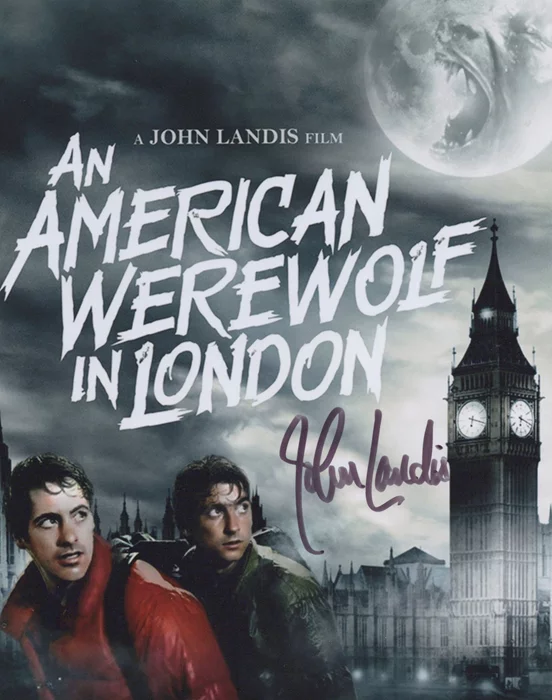 John Landis autograph