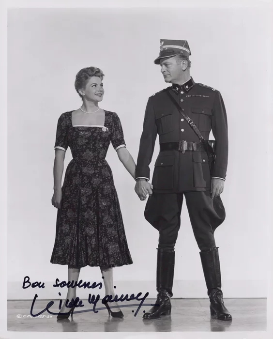 Nicole Maurey autograph