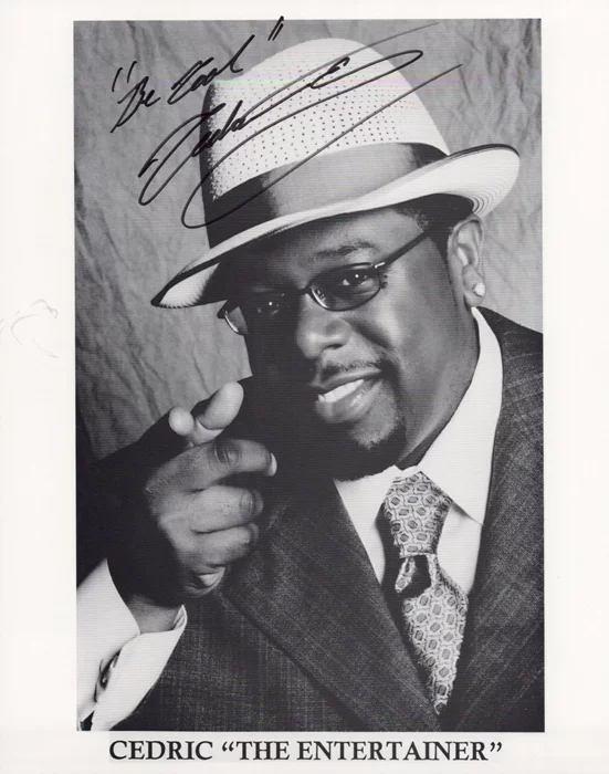 Cedric The Entertainer autograph