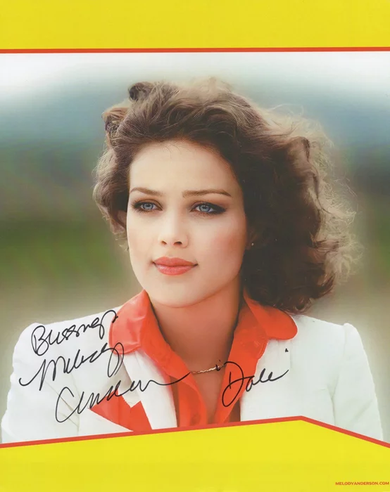Melody Anderson autograph