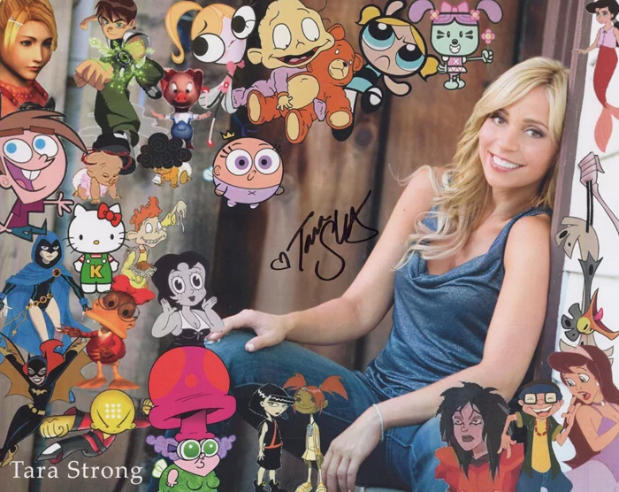 Tara Strong autograph