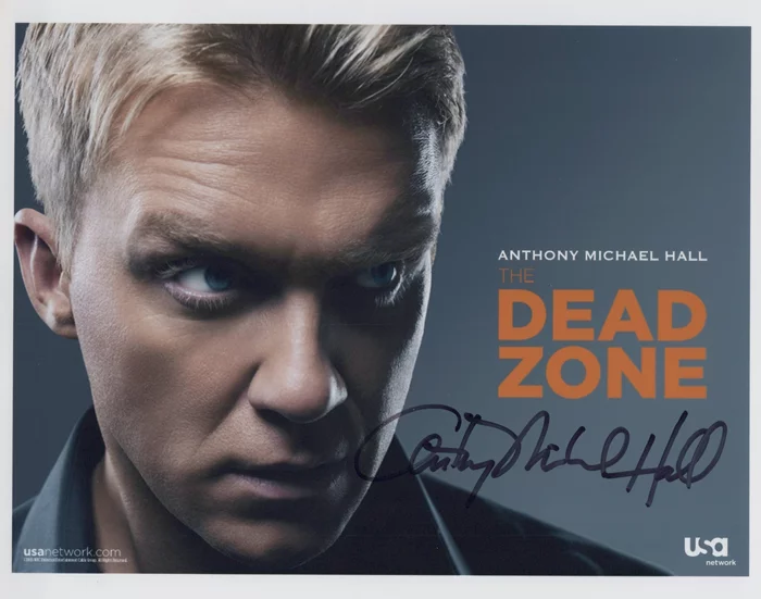 Anthony Michael Hall autograph