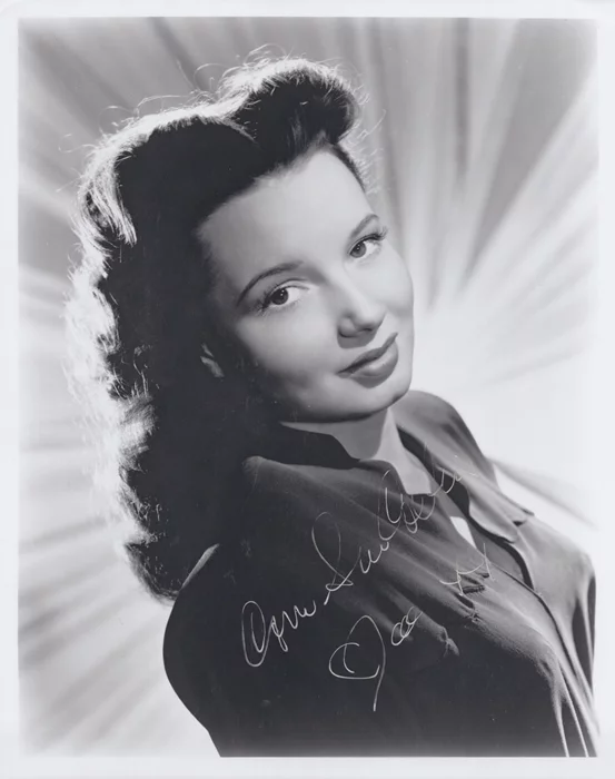 Cora Sue Collins autograph