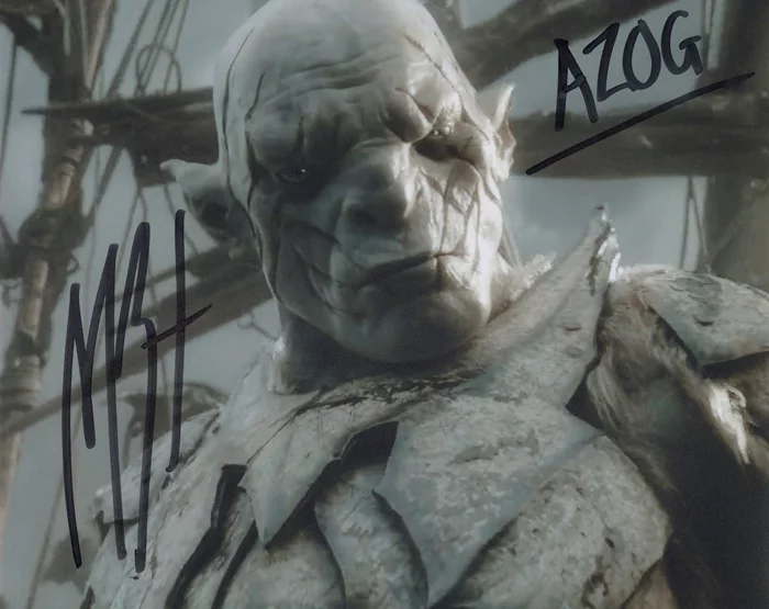 Manu Bennett autograph