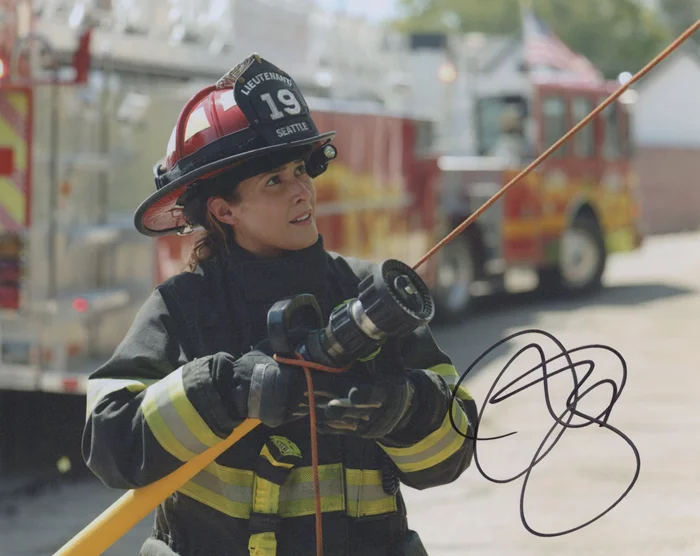Jaina Lee Ortiz autograph