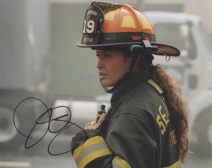 Jaina Lee Ortiz autograph