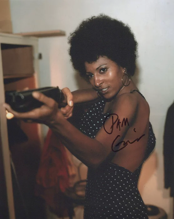Pam Grier autograph