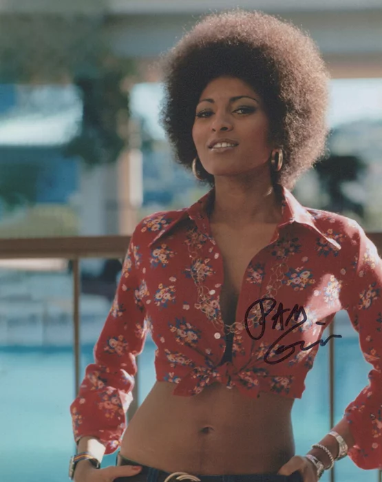 Pam Grier autograph