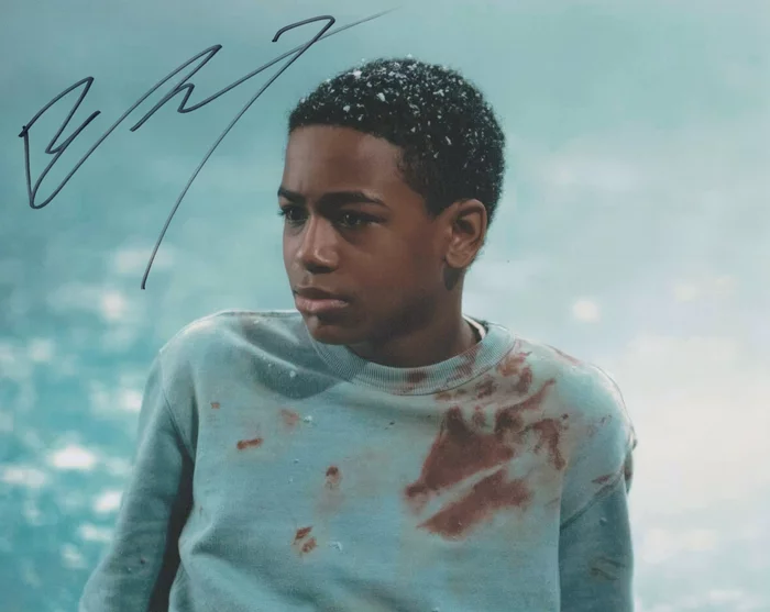 Blake Cameron James autograph
