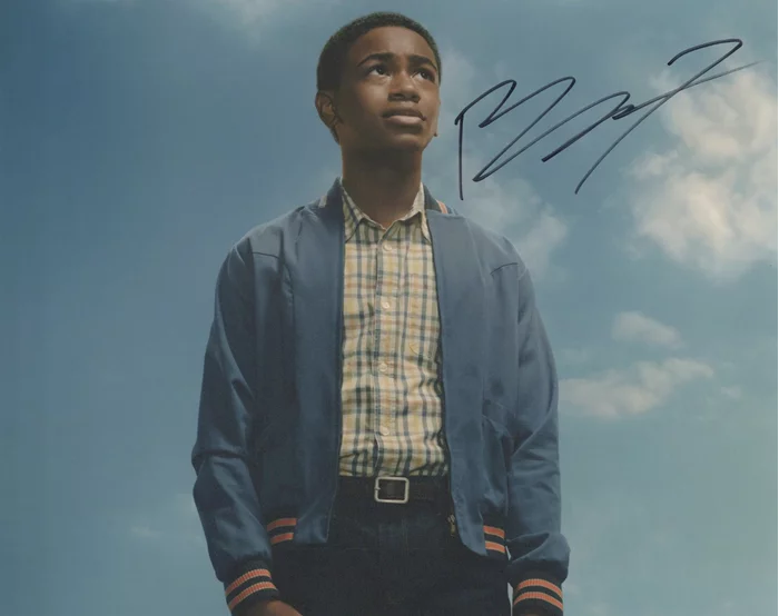 Blake Cameron James autograph