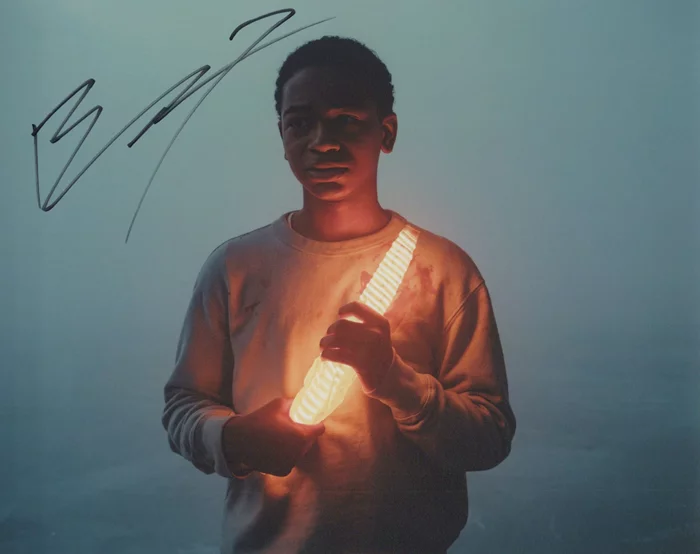 Blake Cameron James autograph