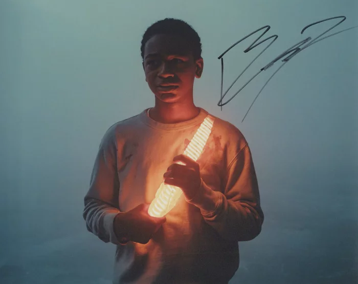 Blake Cameron James autograph