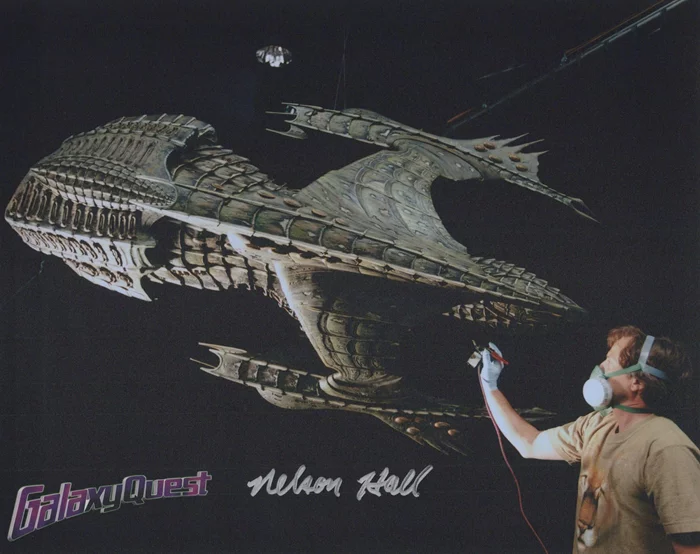 Nelson Hall autograph