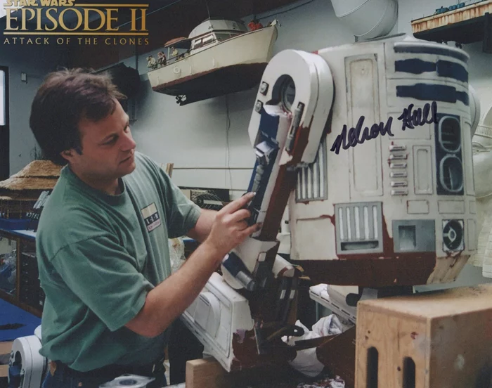 Nelson Hall autograph
