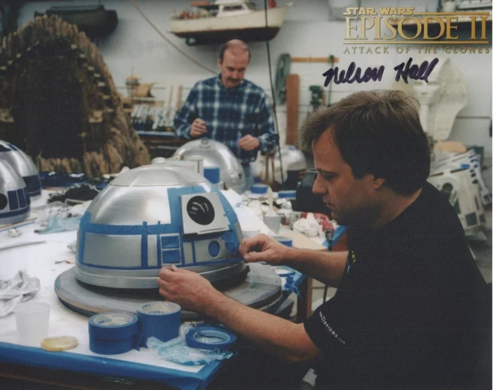 Nelson Hall autograph