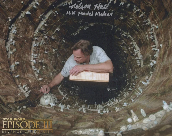 Nelson Hall autograph