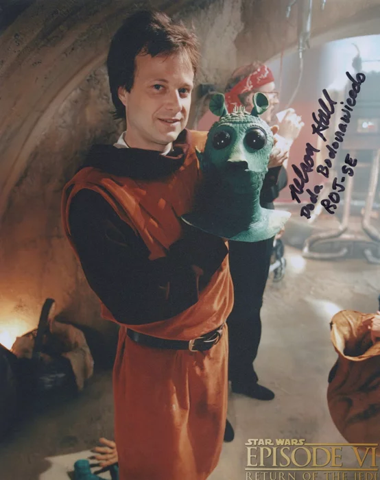 Nelson Hall autograph