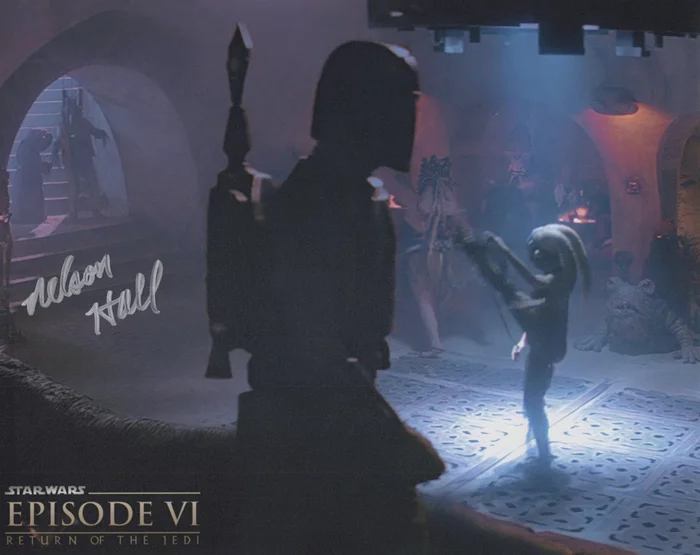 Nelson Hall autograph