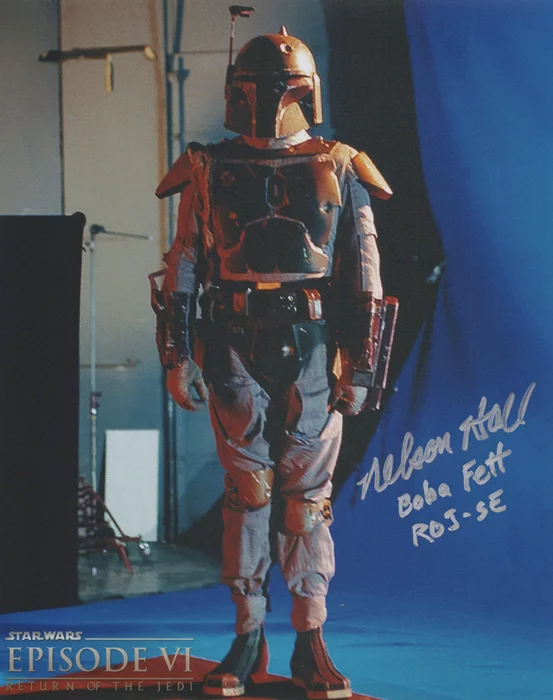 Nelson Hall autograph