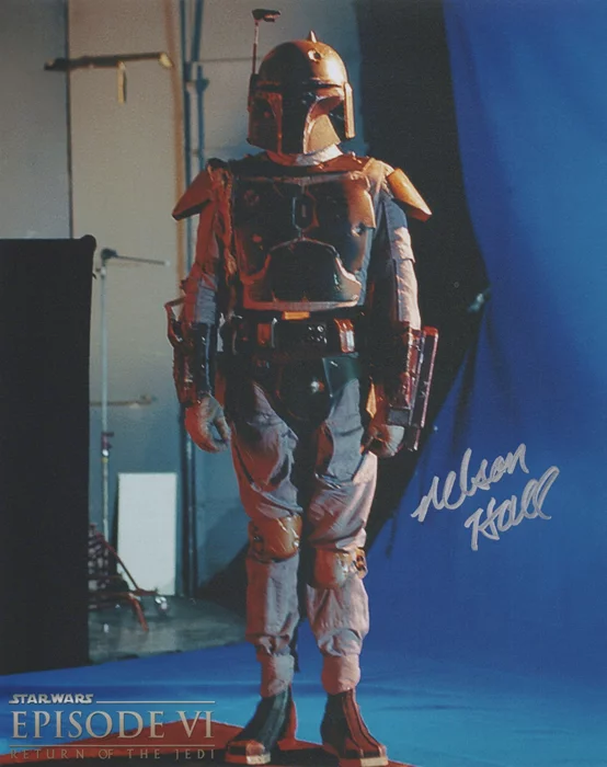 Nelson Hall autograph