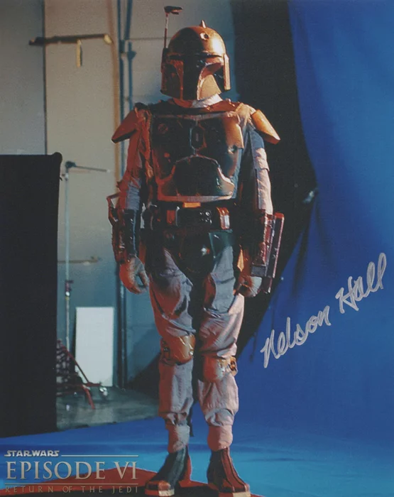Nelson Hall autograph