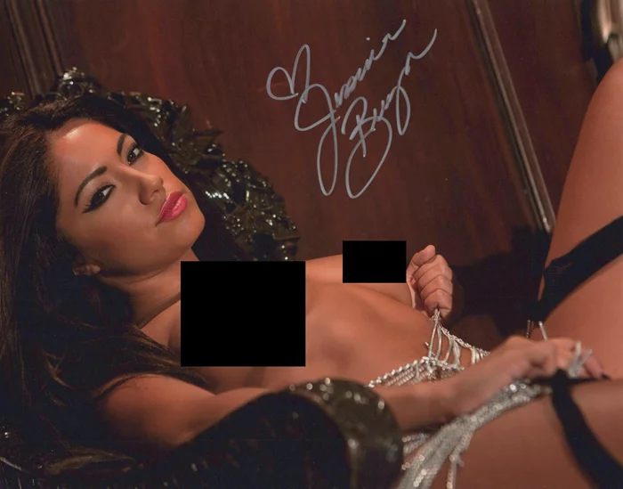 Jessica Burciaga autograph