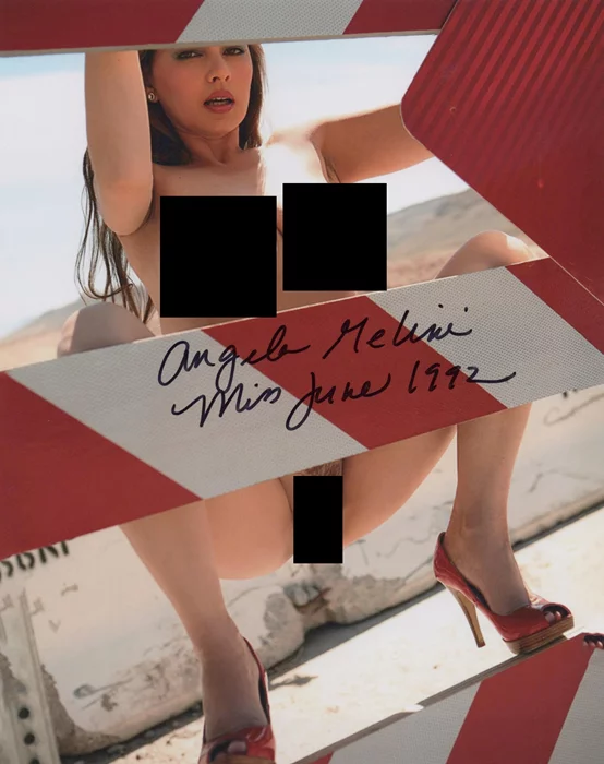 Angela Melini autograph