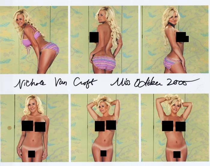Nichole Van Croft autograph