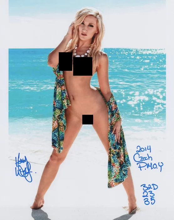Holly Wolf autograph