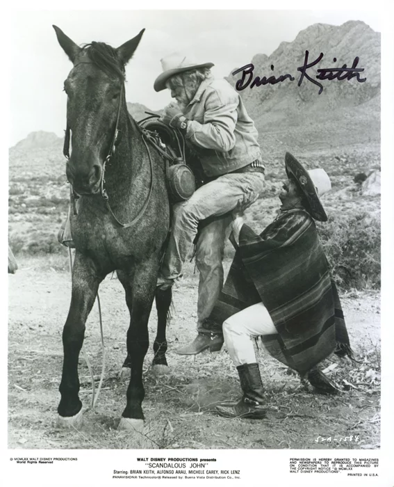 Brian Keith autograph