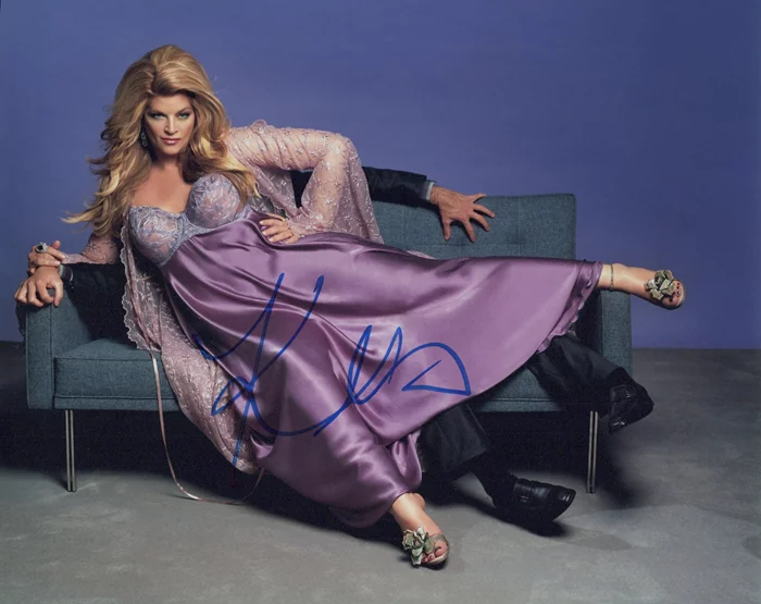 Kirstie Alley autograph