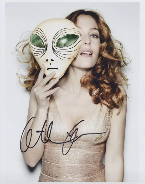 Gillian Anderson autograph