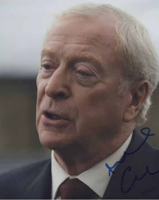 Michael Caine autograph