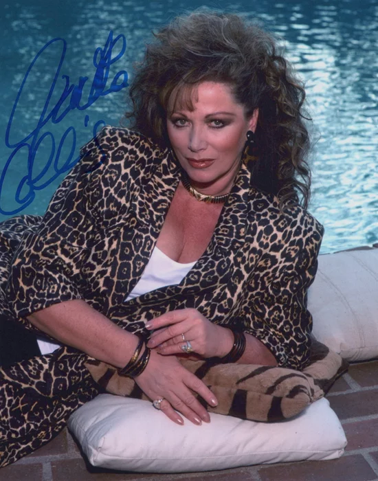 Jackie Collins autograph