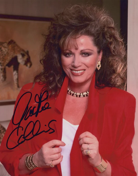 Jackie Collins autograph