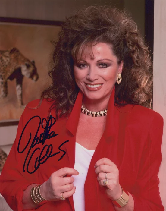 Jackie Collins autograph