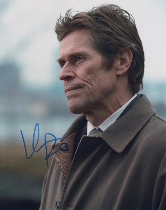 Willem DaFoe autograph