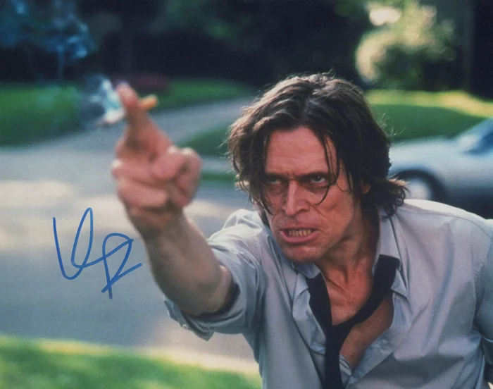 Willem DaFoe autograph