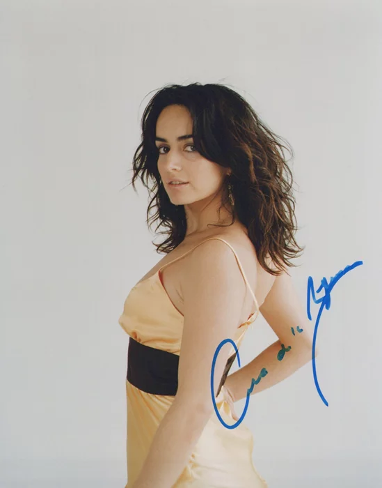 Ana de la Reguera autograph